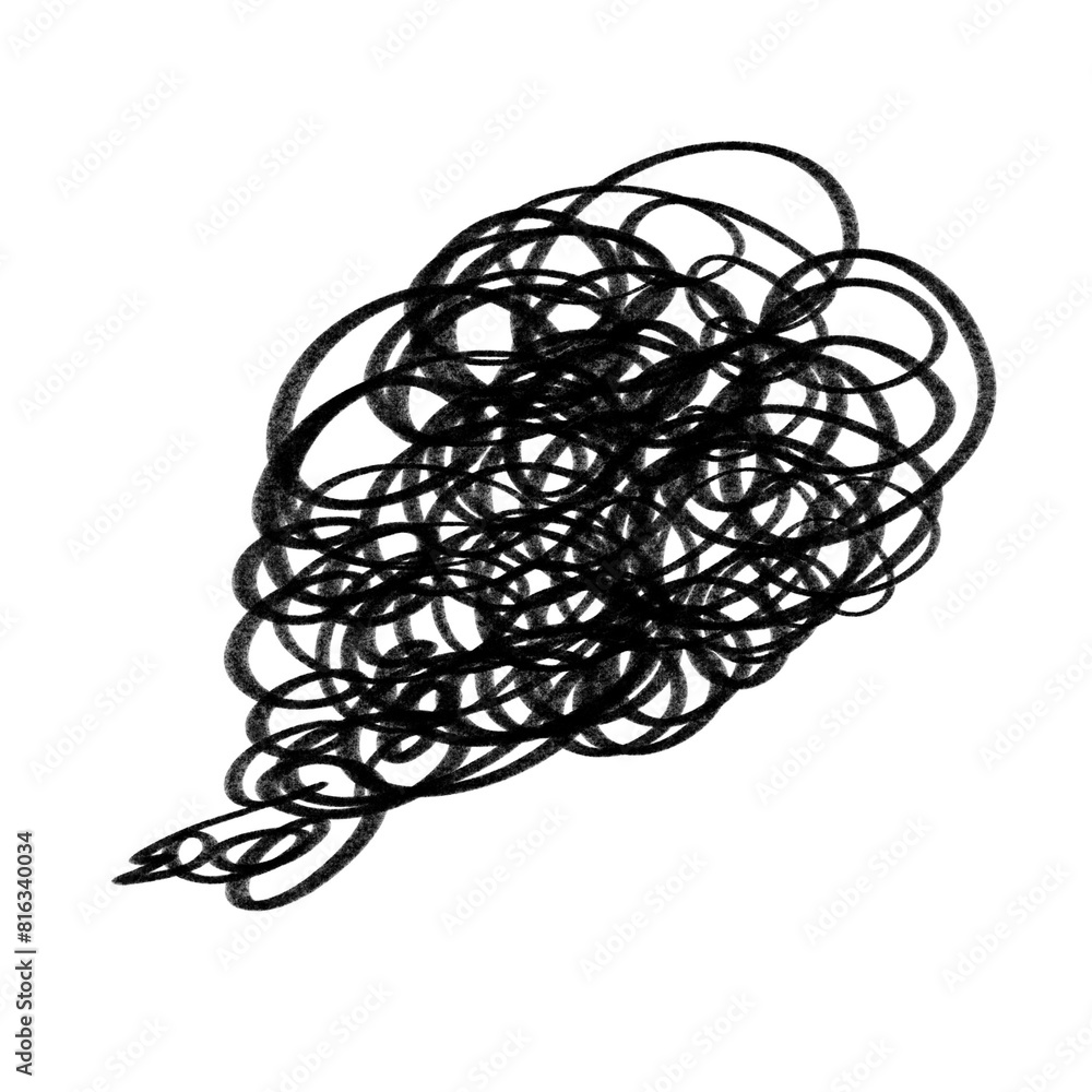 coil isolated on white coil isolated on white