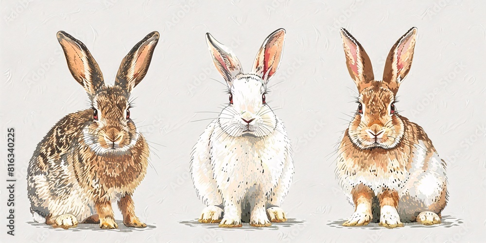 Fototapeta premium Three Ears of Easter