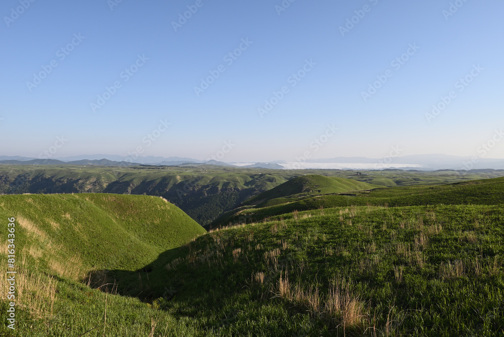 Fototapeta premium Great view from Daikanbo, Aso, Kumamoto