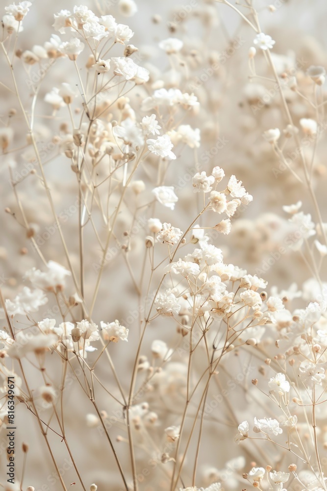 delicate soft white flowers closeup, ai delicate soft white flowers closeup, ai