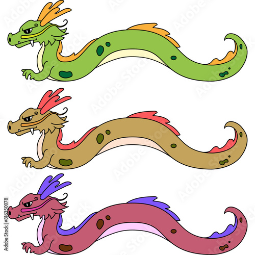 용(동물+용+벡터)