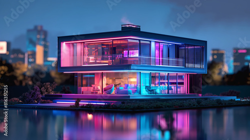 スマートハウスのコンセプト Concept of smart house © kyo