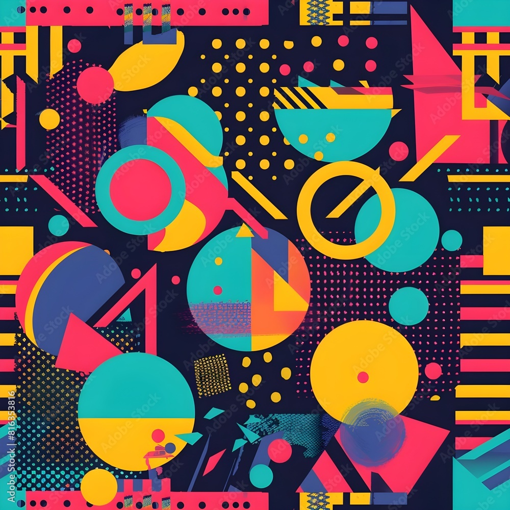 Abstract seamless pattern colorful texture effect Abstract seamless pattern colorful texture effect