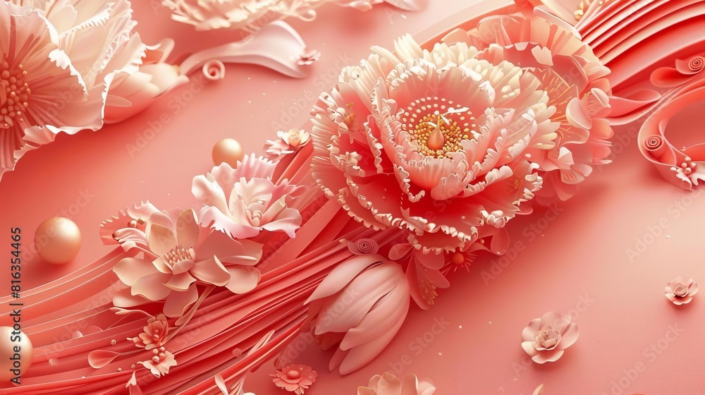 Romantic floral fantasy Romantic floral fantasy