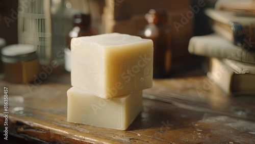 Artisanal soap so beautiful its almost a shame to use it. photo