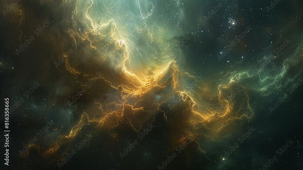 Cosmic Tapestry Exploring Nebula and Star Cluster - Celestial Wonders in the Vast Universe Cosmic Tapestry Exploring Nebula and Star Cluster - Celestial Wonders in the Vast Universe