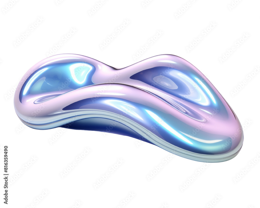 3d gradient iridescent on transparent background 3d gradient iridescent on transparent background