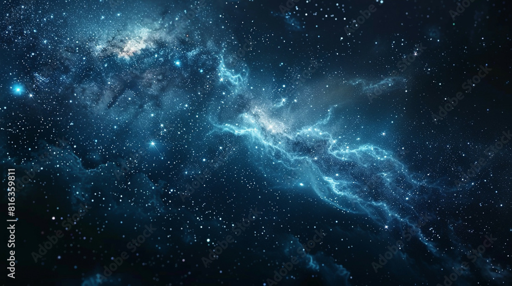 Starry Symphony Exploring a Celestial Tapestry with a Nebula in the Star Field Starry Symphony Exploring a Celestial Tapestry with a Nebula in the Star Field
