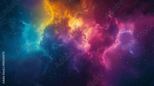 Starry Symphony: Exploring the Cosmic Tapestry of Star Field and Nebulae, Celestial Marvels Unveiled