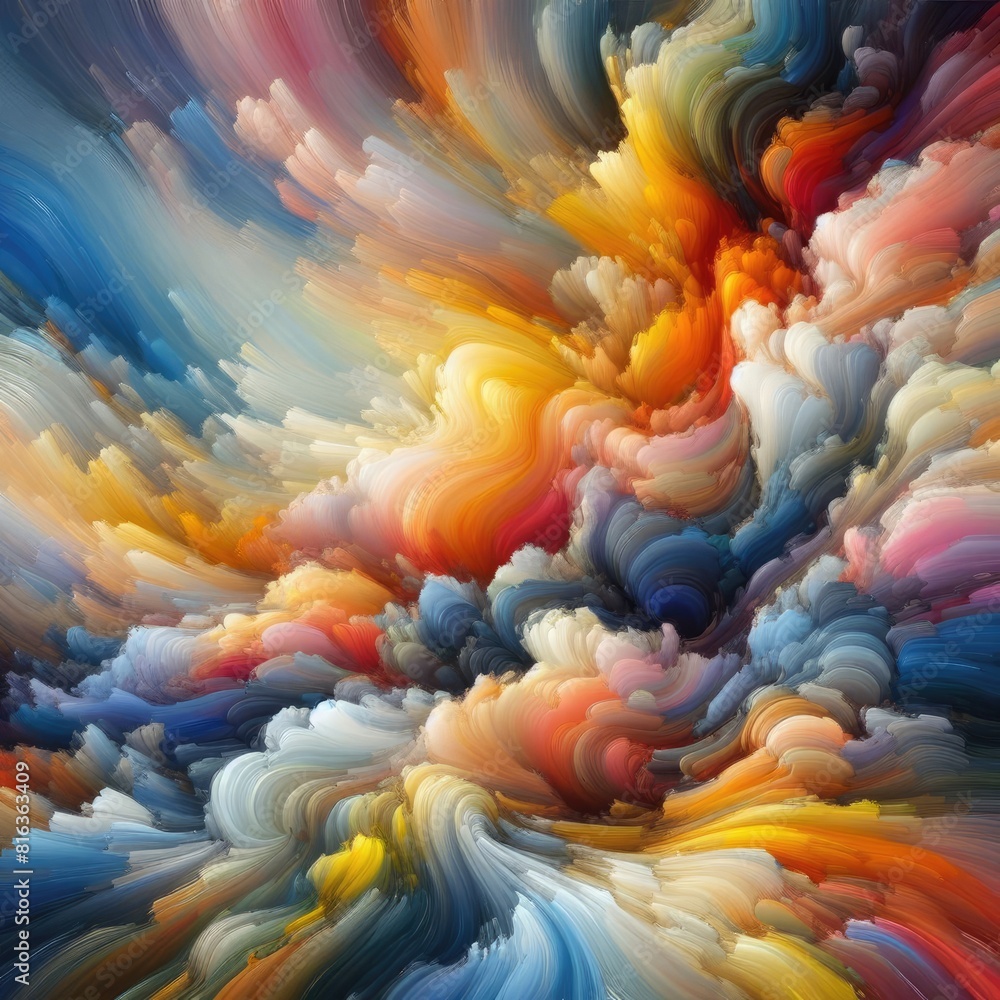 Abstract Background: Stunning Oil Painting Abstract Background: Stunning Oil Painting