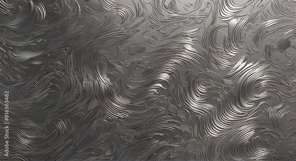 Silver metal texture background design Generative AI. Stock ...