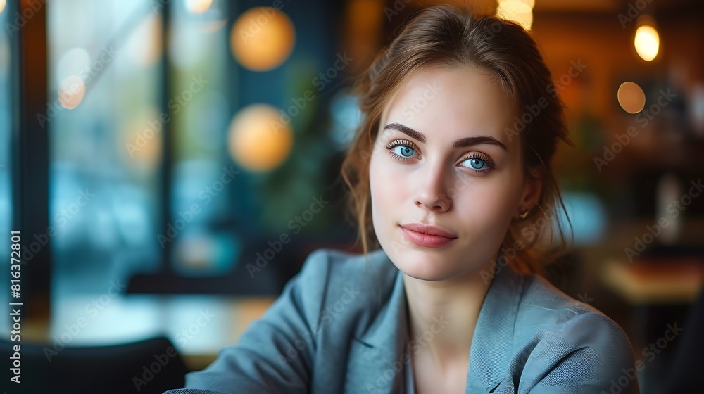 Russian Businesswoman Working on Project, Russian, businesswoman, project Russian Businesswoman Working on Project, Russian, businesswoman, project
