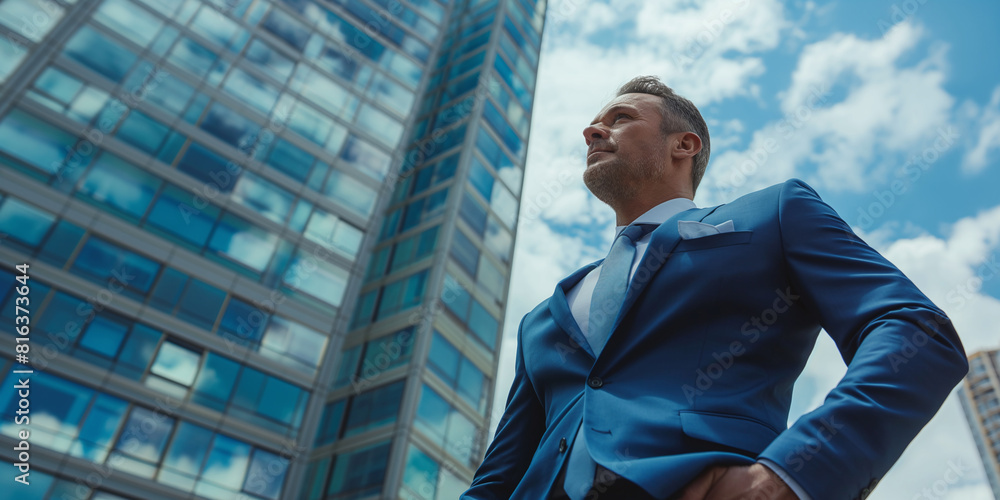 Fototapeta premium Portrait of a businessman