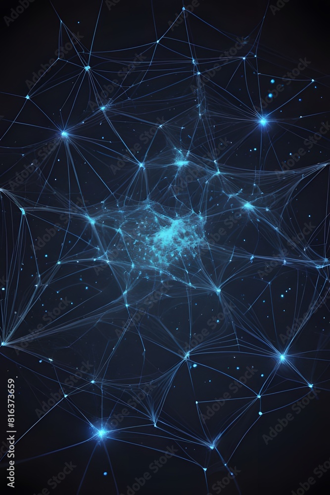 Illustrate an abstract network of digital fibers. Use fine, glowing lines and a grid-like structure to depict the intricate connections and data flow in a digital environment. Illustrate an abstract network of digital fibers. Use fine, glowing lines and a grid-like structure to depict the intricate connections and data flow in a digital environment.