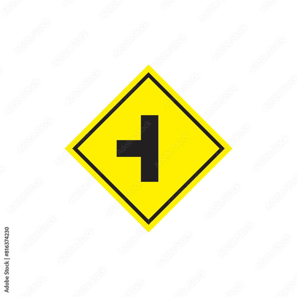 intersection sign icon to the left intersection sign icon to the left