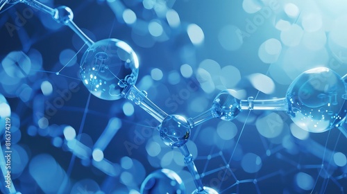 abstract blue background.