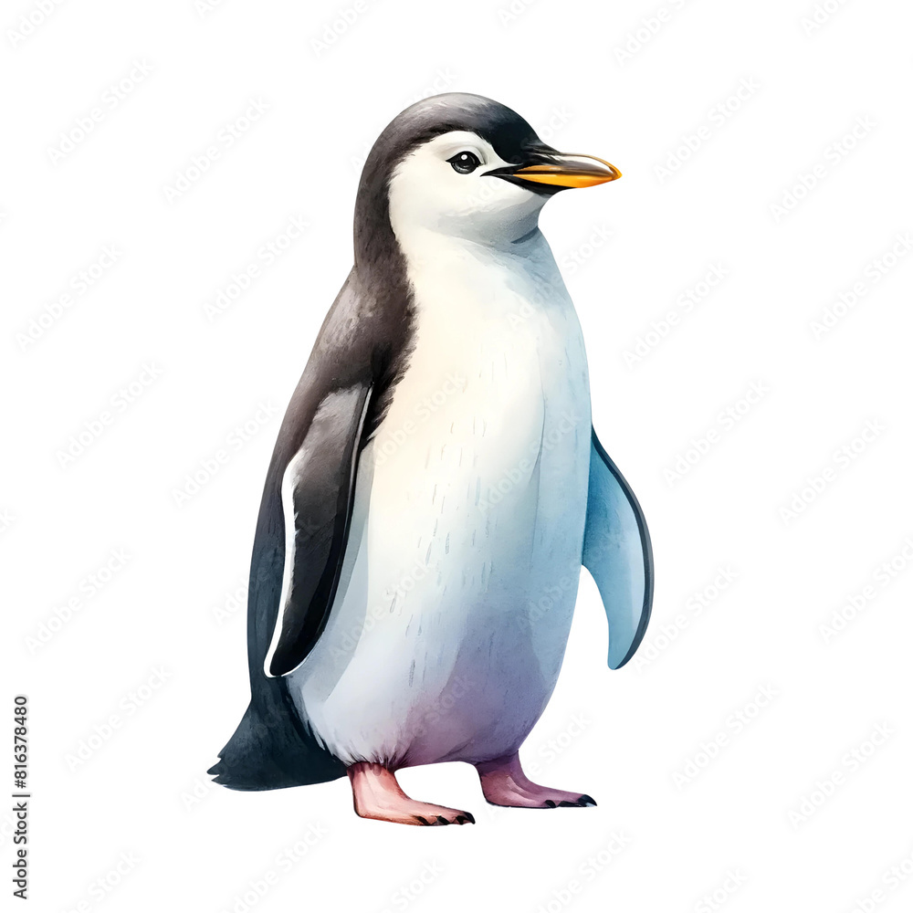 Fototapeta premium penguin isolated on white