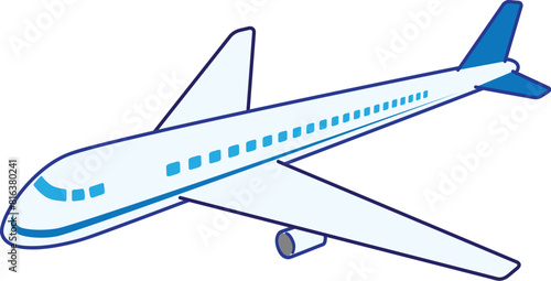 飛行機のイラスト
