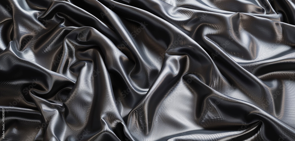 Gleaming graphite fabric texture on widescreen. Gleaming graphite fabric texture on widescreen.