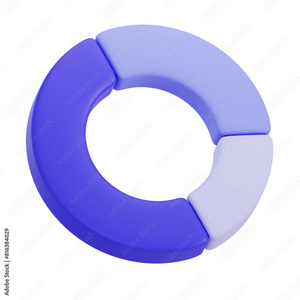 3D diagram analysis icon