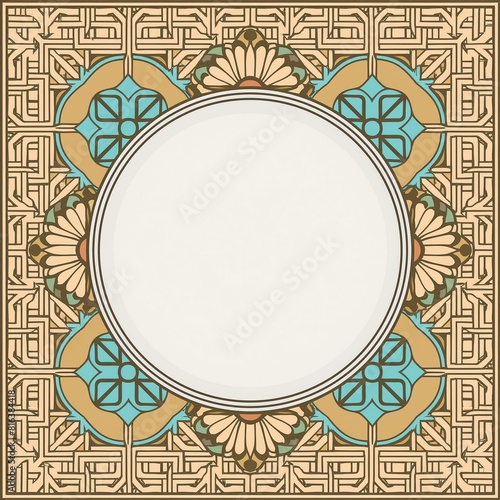 background with frame