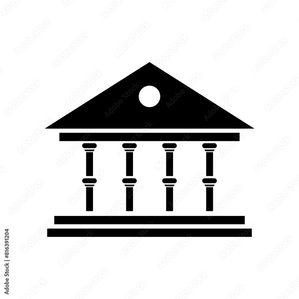 University icon vector, simple flat trendy style illustration for web and app on white background..eps University icon vector, simple flat trendy style illustration for web and app on white background..eps