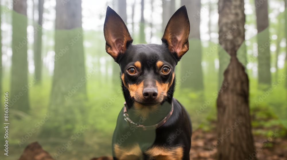 Double Exposure White Background MinPin illustration ~ Created using Generative AI