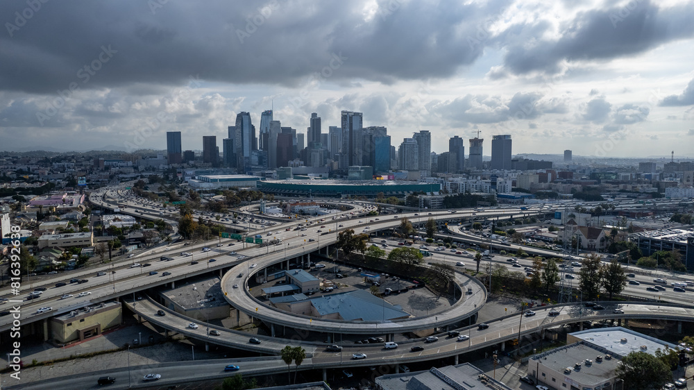 Obraz premium Los Angeles Skyline