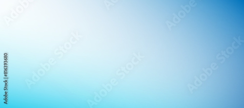 ブルーとライトブルーとホワイト、グラデーションの抽象的な背景。テンプレート、コピースペース。