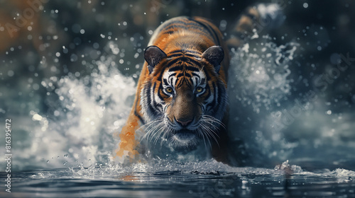 portrait of a bengal tiger