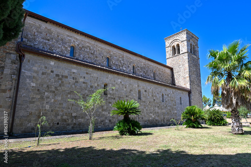 Sanctuary of St. Maria d' Anglona. Tursi. Basilicata. Italy.