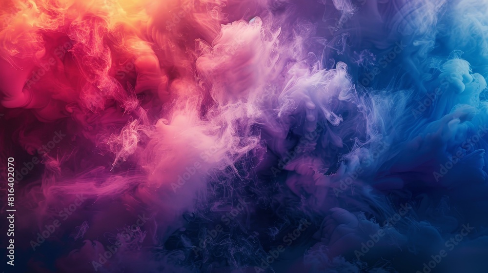 Fototapeta premium Bold, vibrant mural with stunning visual impact, Ai Generated