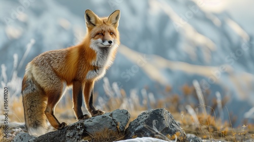 Following the Fox: Venturing Higher Into the Mountains © Sri
