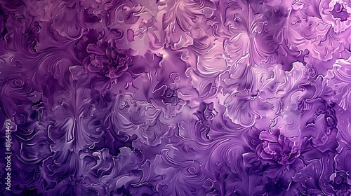 Purple pattern wallpaper photo