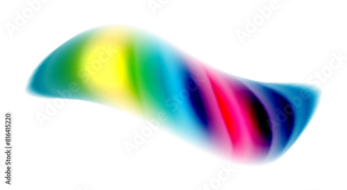 Color mixing liquid rainbow shape background