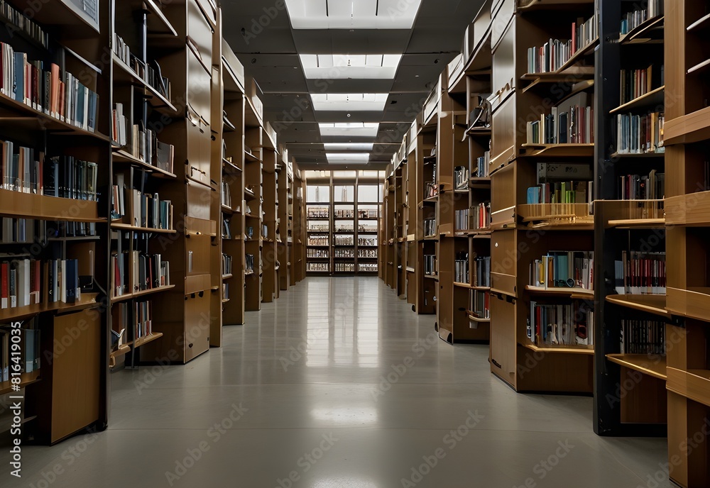 a library where books read the reader, generative AI a library where books read the reader, generative AI