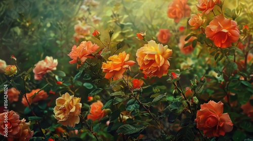 Garden s lovely roses © LukaszDesign