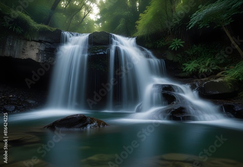 a waterfall that whispers your name  generative AI