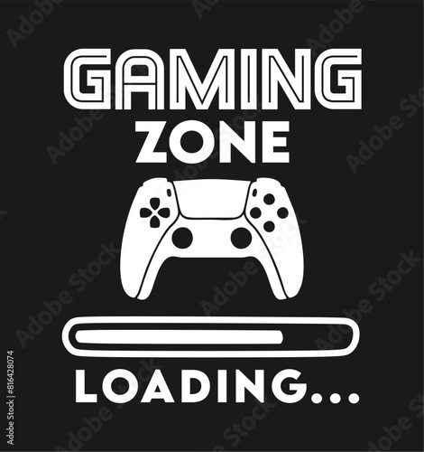 gaming zone with game console