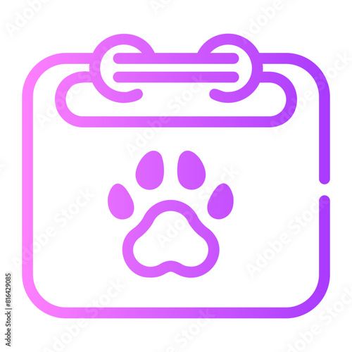 daycare Line Gradient Icon
