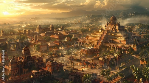 The ancient city of Babylon was one of the most important cities in the world.