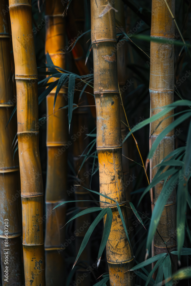 Bamboo Forest In The Form Of A Tourist Photo For Background Created Using Artificial Intelligence Bamboo Forest In The Form Of A Tourist Photo For Background Created Using Artificial Intelligence