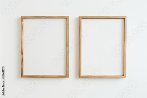 Blank Poster Mock Up Frame, Generative AI