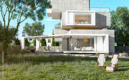 Multilevel original villa i...