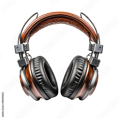 Transparent Listening Experience Clear Background Headphones