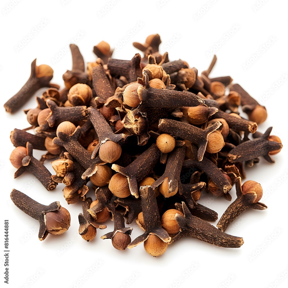 Obraz premium cloves white background isolated photo