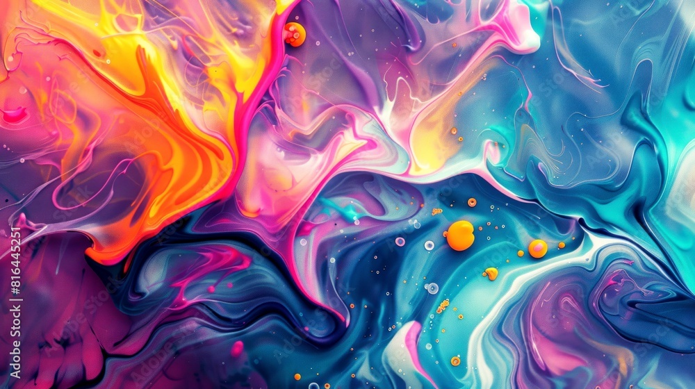 abstract splash paint art for background