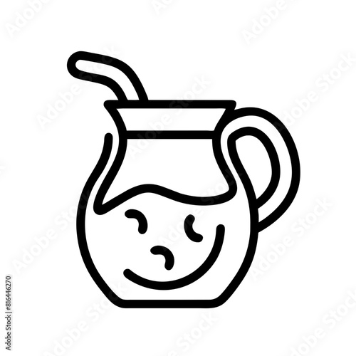 lemonade in a traditional pitcher