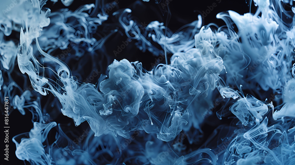abstract blue smoke abstract blue smoke