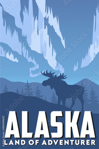 beautiful natural scenery in Alaska